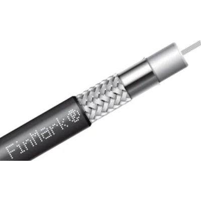 Кабель телевізійний FinMark RG-58-TC90 коаксіальний, black, 100м=1бхт (045821)