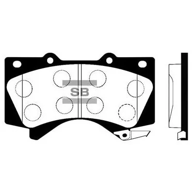 Гальмівні колодки HI-Q SP1381