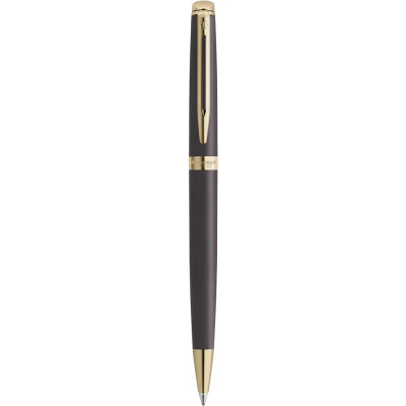 Ручка кулькова Waterman HEMISPHERE Metallic Lava Black GT BP