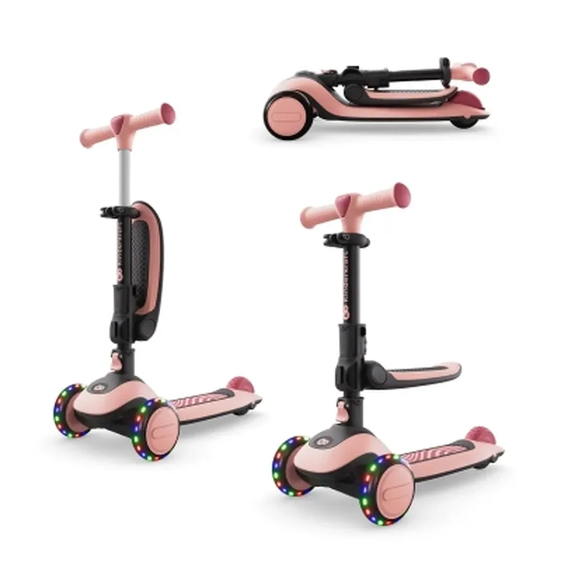 Самокат Kinderkraft Halley 2 Rose Pink (KRHALL02PNK0000) (5902533930173)