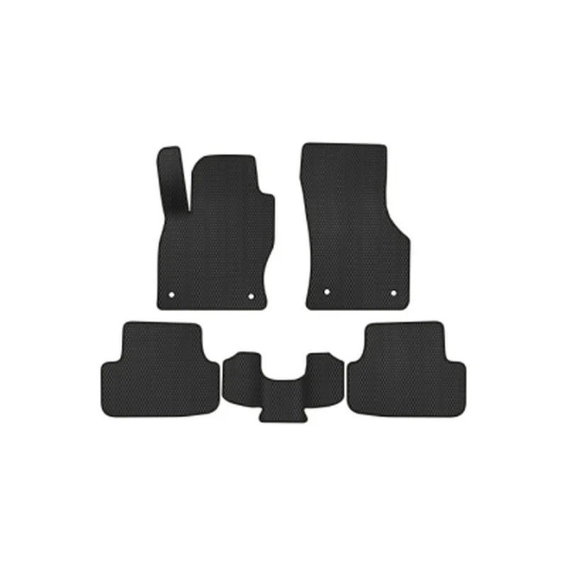 Килимок в салон EVAtech Volkswagen Golf (VII) 2012-2020 7 поколінн (VW11076CR5AV4RBB)
