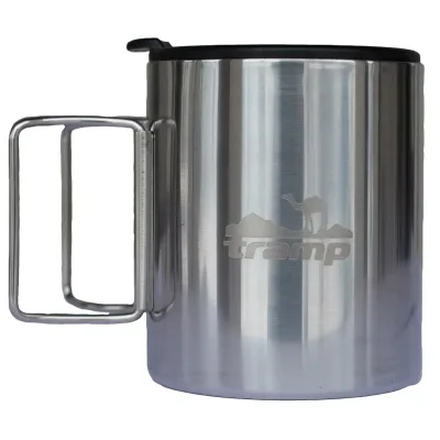 Чашка туристична Tramp 400 мл Steel (UTRC-137-metal)