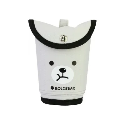 Пенал Cool For School підставка 1 відділення Сірий (B-8695-grey)