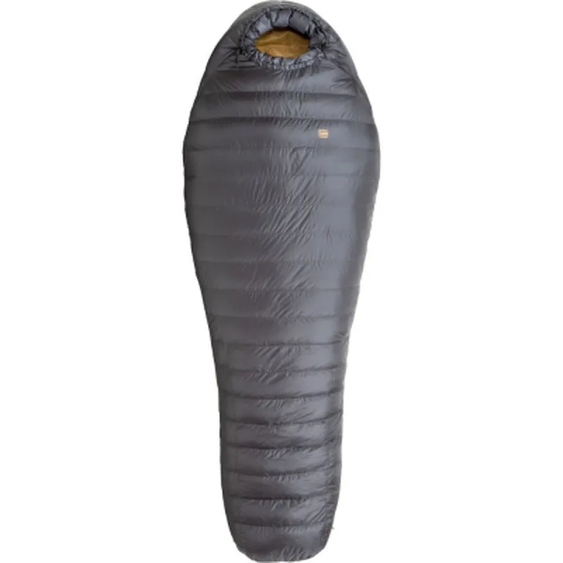 Спальний мішок Turbat Nox пуховий 250 grey/cheddar orange 185 см (012.005.0396)