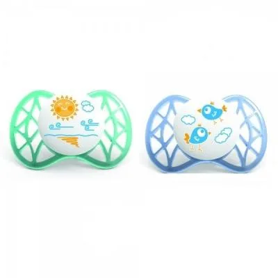 Пустушка Nuvita Air симметрическая 0м+ 2шт. для мальчика (NV7061Boy)