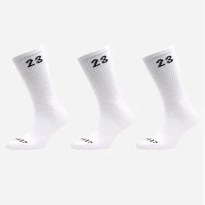 Шкарпетки Nike U JORDAN ESSENTIAL CREW 3PR DA5718-100 46-50 3 пари Білі (194958592837)