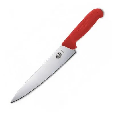 Кухонний ніж Victorinox Fibrox Carving 25 см Red (5.2001.25)