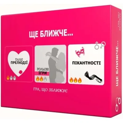 Настільна гра 18+ Bombat game Ще ближче… (укр.) (800439)
