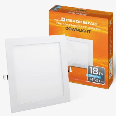 Світильник точковий Євросвітло LED-S-225-18 6400К