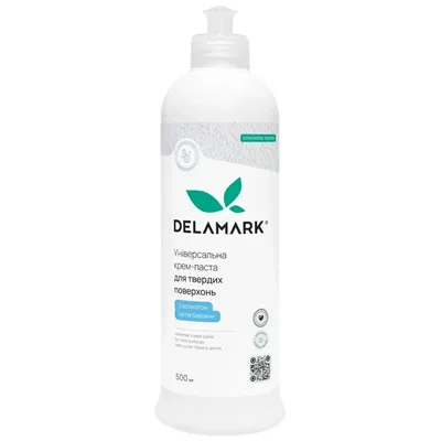Крем для чищення кухні DeLaMark З ароматом квітів бавовни 500 мл (4820152333872)