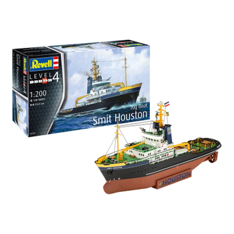 Збірна модель Revell Буксир Smit Houston рівень 4 масштаб 1:200 (RVL-05239)