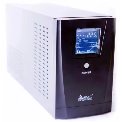Пристрій безперебійного живлення SVC SL-1KS-LCD 1000VA (SL-1KS-LCD)