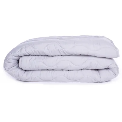 Ковдра MirSon антиалергенна EcoSilk всесезонна №9007 Eco Light Gray 140x205 см (2200005994337)
