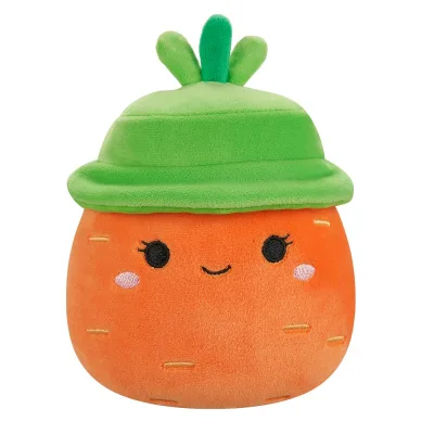 М'яка іграшка Squishmallows Морквина Кароліна в капелюсі 19 см (SQER01214)