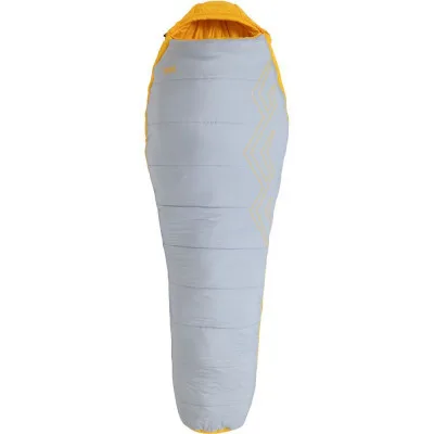 Спальний мішок Turbat Nox пуховий 400 grey/cheddar orange 185 см (012.005.0394)
