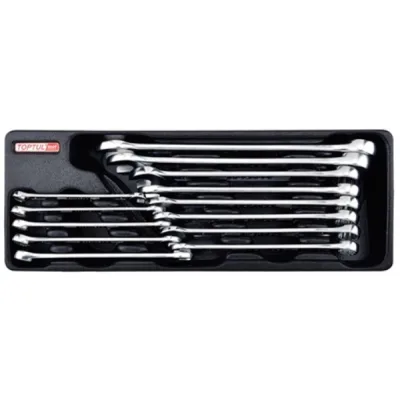 Ключ Toptul комбінований дюймовий 1/4"-5/16" мм 13 шт. (У ложементі) (GBAT1304)