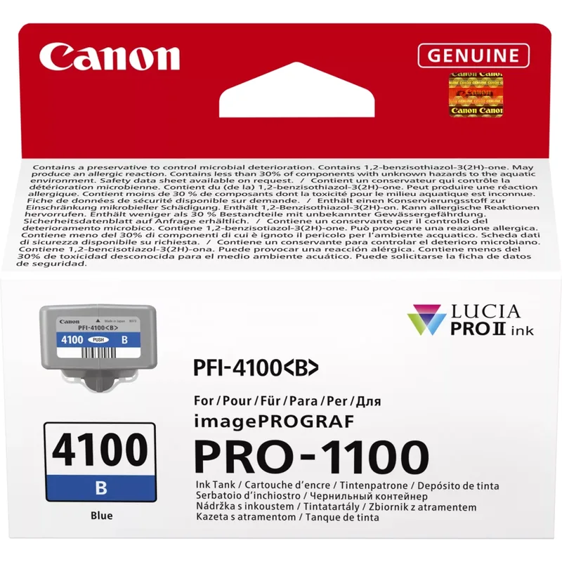 Картридж Canon PFI-4100 Blue (6786C001)
