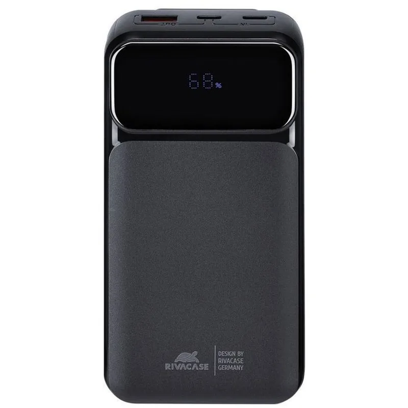 Батарея універсальна RivaCase 20000mA, 22.5W, PD, QC, Black (RIVAPOWER VA2221 (Black))