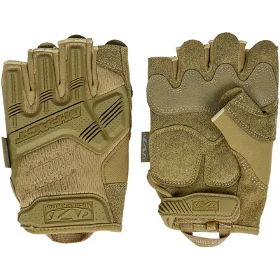 Тактичні рукавички Mechanix M-Pact Fingerless L Coyote (MFL-72-010)