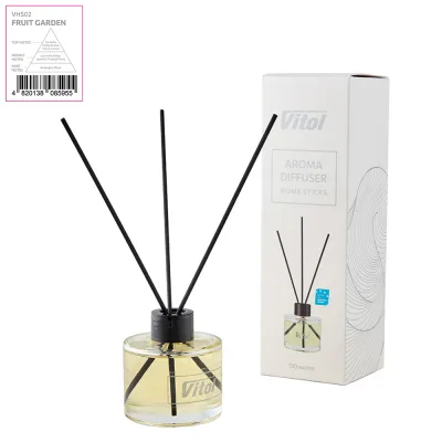 Ароматизатор для автомобіля VITOL Home Sticks Fruit Garden 130 мл (VHS02)