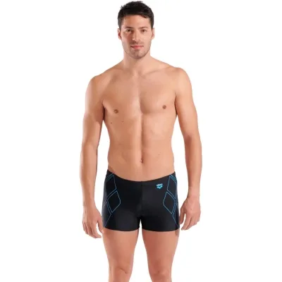 Плавки Arena Graphic Swim Short 009083-508 чорний 80 (3468337622260)