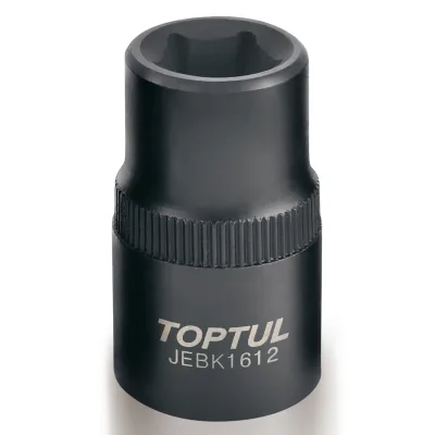 Торцева головка Toptul 1/2" п'ятигранна 12,5мм (для паливних насосів Nissan) (JEBK1612)