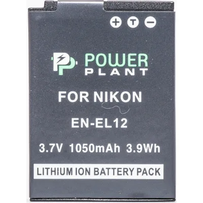 Акумулятор до фото/відео PowerPlant Nikon EN-EL12 (DV00DV1242)