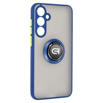Чохол до мобільного телефона Armorstandart Frosted Matte Ring Samsung S23 FE 5G (SM-S711) Navy Blue (ARM72715)