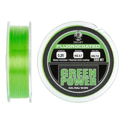Волосінь Smart Green Power Fluorine 300m 0.25mm 6.1kg (1300.30.72)