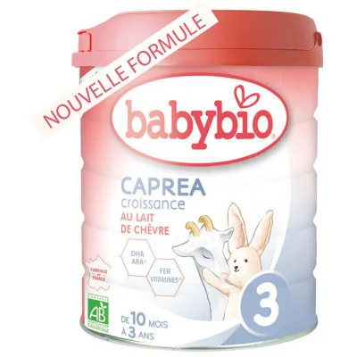 Дитяча суміш BabyBio Caprea 3 органічна з козячого молока +10 міс. 800 мл (3288131580531)