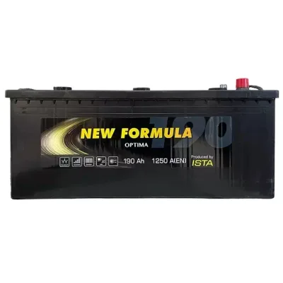 Акумулятор автомобільний NEW FORMULA Optima 190Ah бокова(+/-) (1250EN) (6909902820)