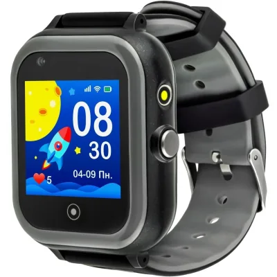 Смарт-годинник GARMIX PointPRO-200 4G/GPS/WIFI/VIDEO CALL BLACK (1002333)