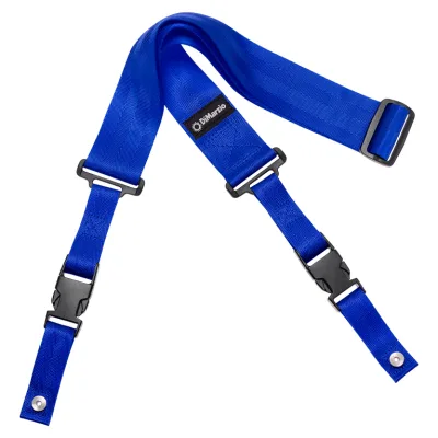 Ремінь для гітари DiMarzio 2 Inch Nylon ClipLock Blue (DD2200BL)