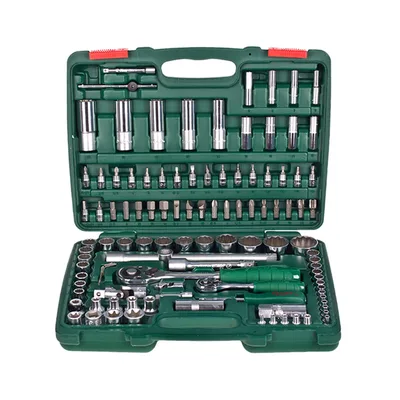 Набір торцевих головок Alloid 1/4"DR, 4-14мм, 1/2"DR, 10-32мм, 108шт., 12-гран. (TK-108 R2)