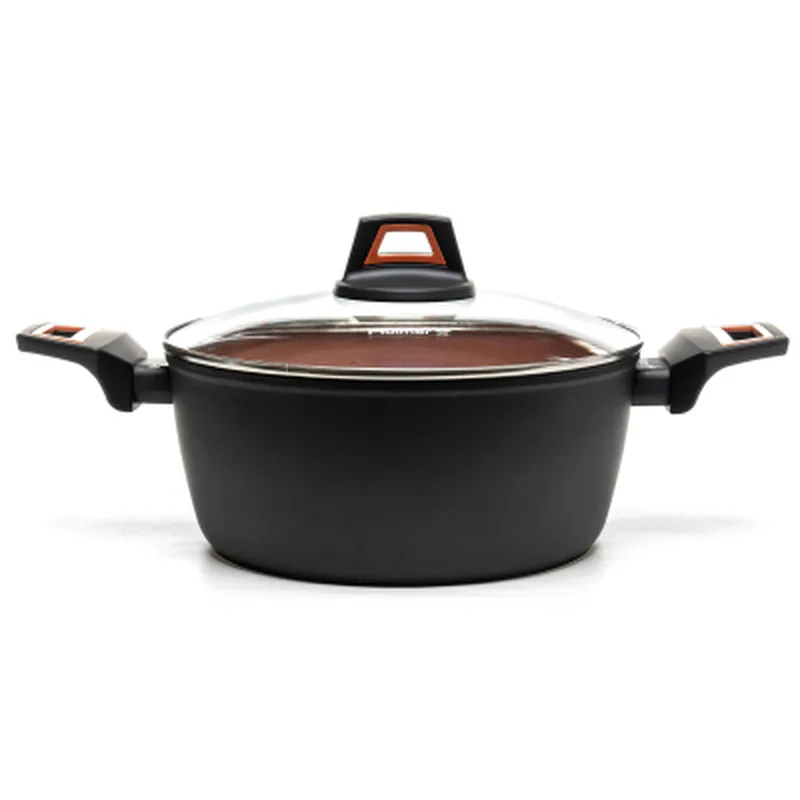 Каструля Hölmer кована з кришкою CR-1325-SBMCL Carrot 2,5 л (CR-1325-SBMCL Carrot)
