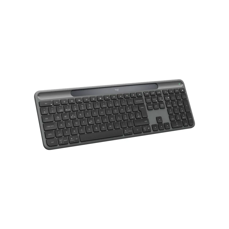 Клавіатура Logitech Slim Solar+ Bluetooth Graphite (920-013764)