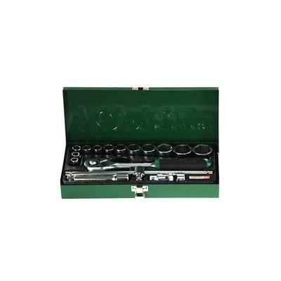 Набір інструментів Toptul автомобільний 1/2" 16од. (6-гр.) (GCAD1607)