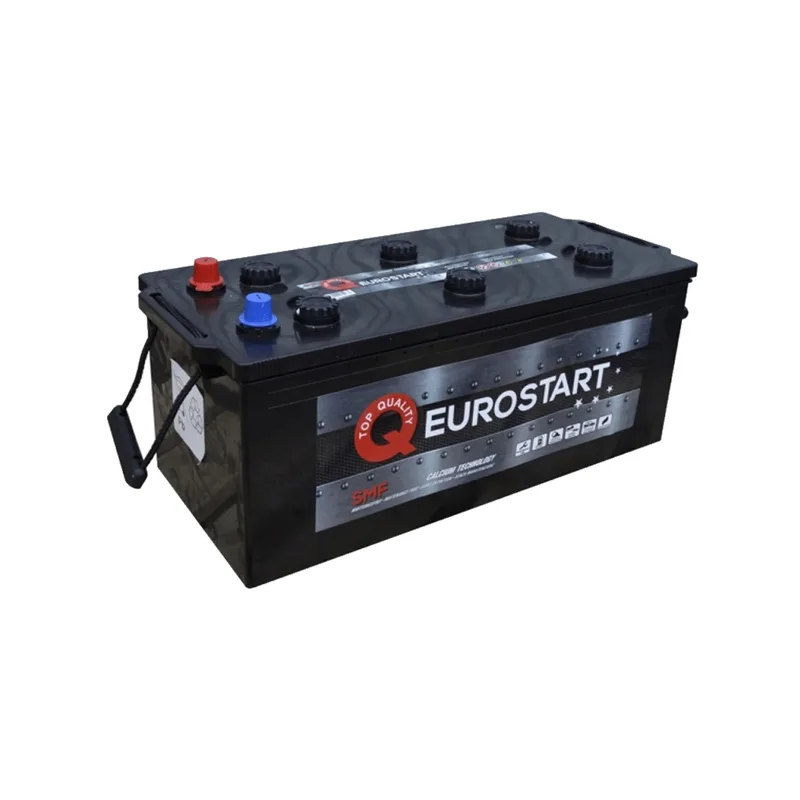 Акумулятор автомобільний EUROSTART Truck 190Ah бокова(+/-) (1250EN) (690017125)