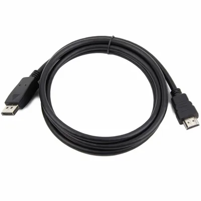 Кабель мультимедійний DisplayPort M to HDMI M 1.8m Cablexpert (CC-DP-HDMI-6)