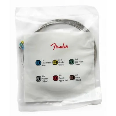 Струни для гітари Fender 150R Transparent Pack Pure Nickel (10-46) (301439)