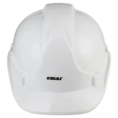 Каска захисна Sigma 8 точок кріплення (біла) (9414501)