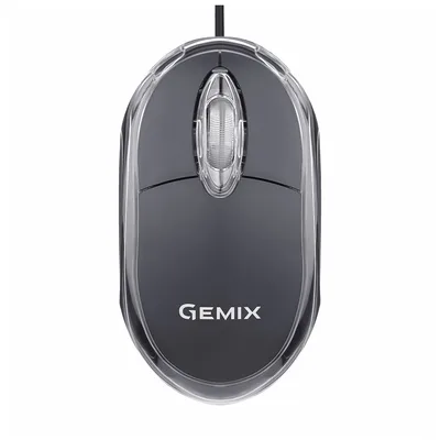 Мишка Gemix GM105 USB black (GM105Bk)