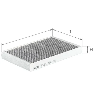 Фільтр салону ALPHA FILTER AF5276a