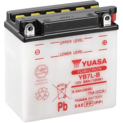 Акумулятор автомобільний Yuasa 12V 8,4Ah YuMicron Battery (YB7L-B)