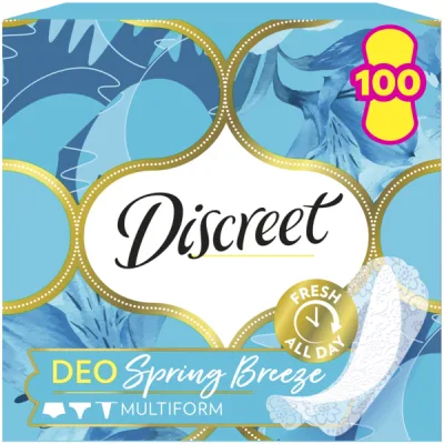Щоденні прокладки Discreet Deo Spring Breeze 100 шт. (8006540222645)