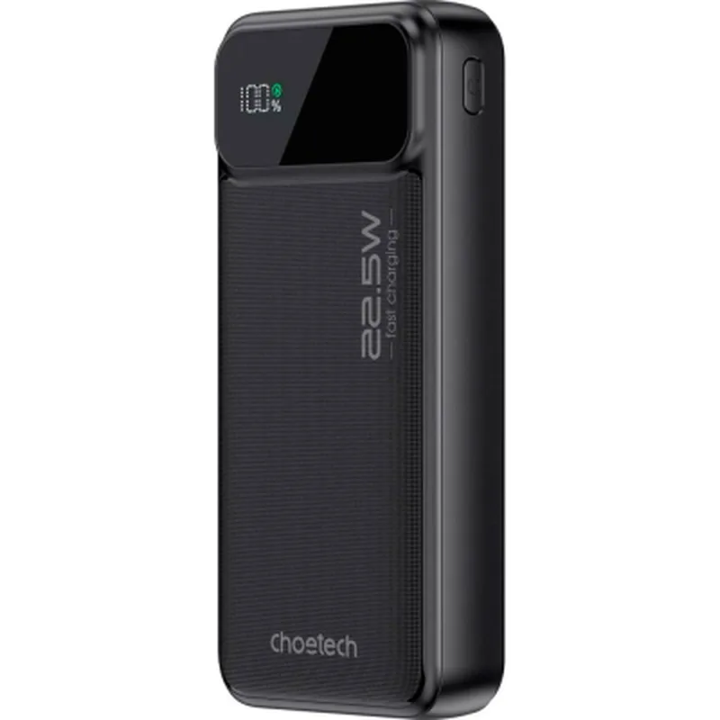 Батарея універсальна Choetech 20000mAh, PD/22.5W, QC/3.0, AFC Samsung, LED (B729)