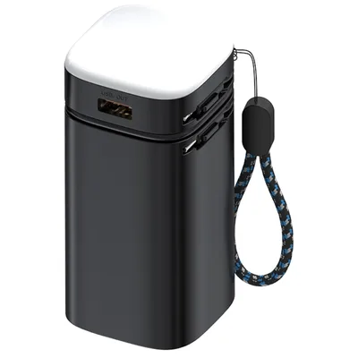 Батарея універсальна Atria 20000mAh, PD/22.5W, QC/3.0, Built-in flashlight, Black (WPD-69B)