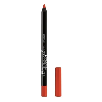Олівець для губ Deborah 2in1 Gel Contour & Color Lipliner 05 - Orange (8009518365351)