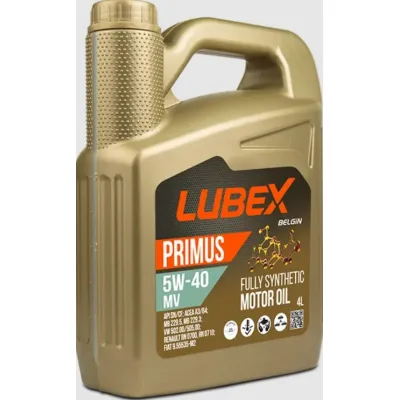 Моторна олива LUBEX PRIMUS MV 5w40 4л (034-1325-0404)