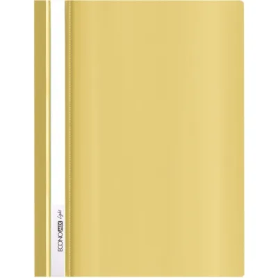 Папка-швидкозшивач Economix А4 Light без перфорації, жовта (E38503-05)